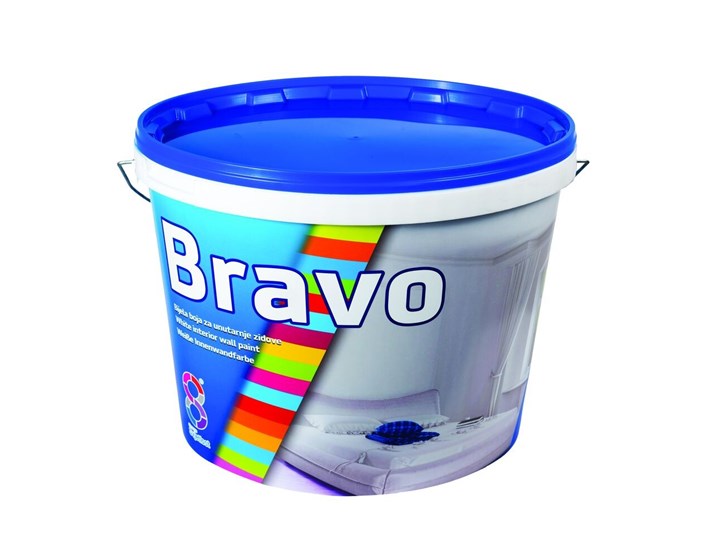 BOJA UNUTARNJA ZA ZID BRAVO 5lit