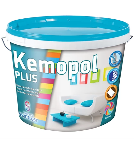 BOJA UNUTARNJA ZA ZID KEMOPOL PLUS 5/1