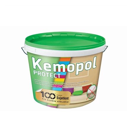 BOJA UNUTARNJA ZA ZID KEMOPOL PROTECT 5/1 BOJA OTPORNA NA PLIJESAN