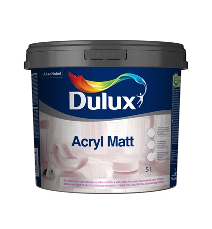 BOJA UNUTARNJA ZA ZID DULUX AKRYL MATT BIJELI 5/1