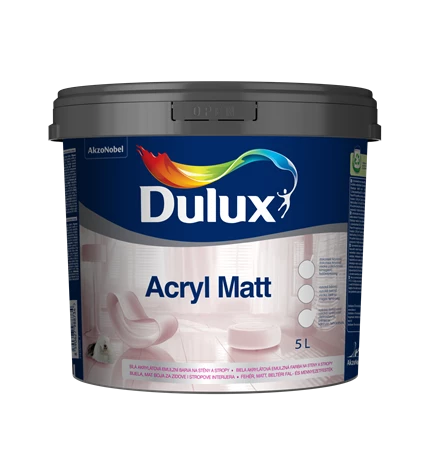 BOJA UNUTARNJA ZA ZID DULUX AKRYL MATT BIJELI 5/1