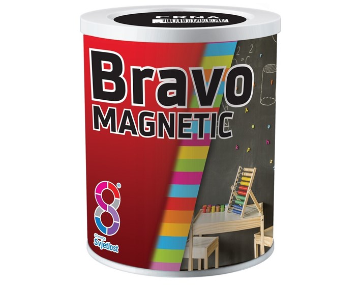 BOJA ZA ZID I DRVO BRAVO KREATIV MAGNETIC 0,5lit