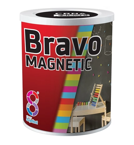 BOJA ZA ZID I DRVO BRAVO KREATIV MAGNETIC 0,5lit