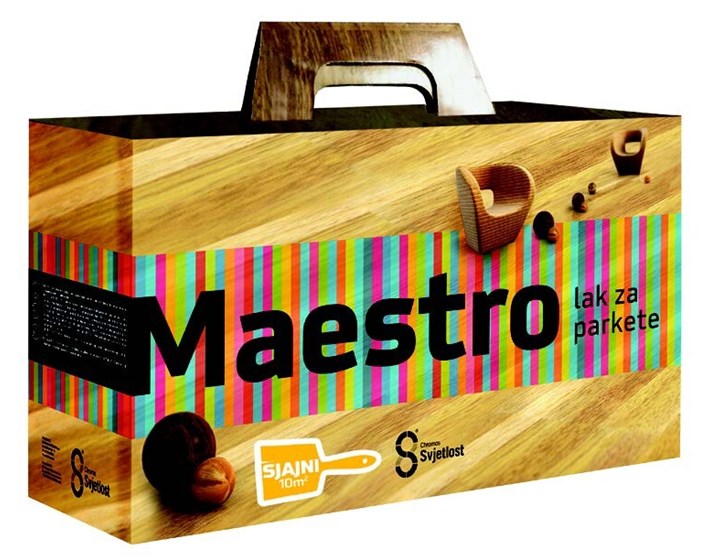 LAK ZA PARKET MAESTRO SJAJNI 10-12m2