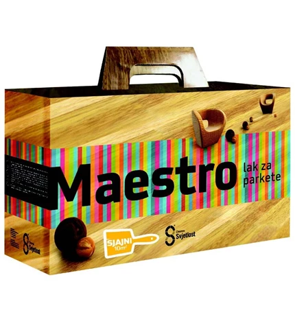 LAK ZA PARKET MAESTRO SJAJNI 10-12m2