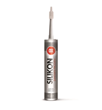 SILIKON SANITARNI OX PROZIRNI 280 ml