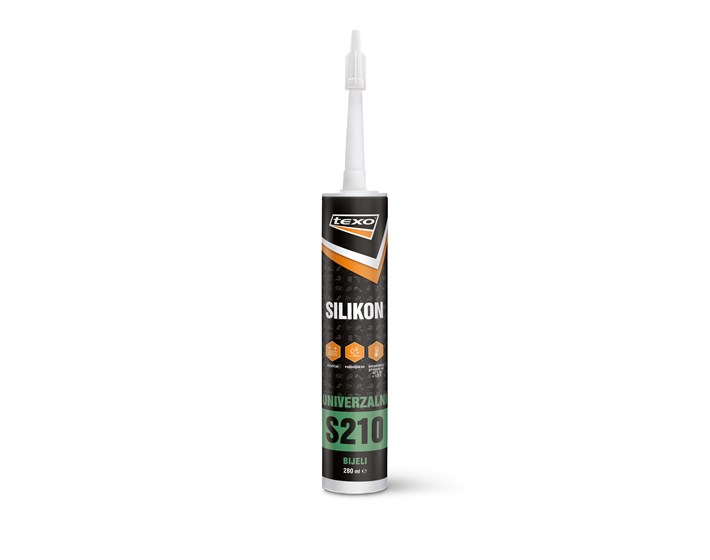 SILIKON UNIVERZALNI BIJELI TEXO 280ml
