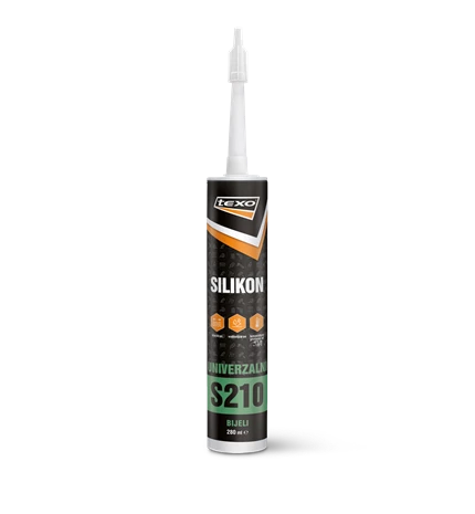 SILIKON UNIVERZALNI BIJELI TEXO 280ml