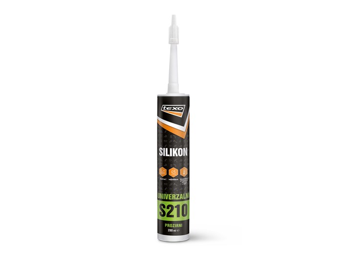 SILIKON UNIVERZALNI PROZIRNI TEXO 280ml