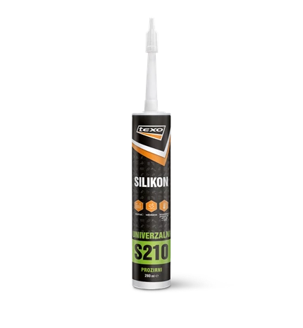 SILIKON UNIVERZALNI PROZIRNI TEXO 280ml