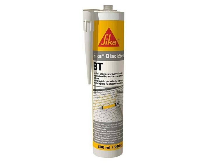 MASA BITUMENSKA ZA LJEPLJENJE I BRTVLJENJE 300ml SIKA BLACKSEAL BT
