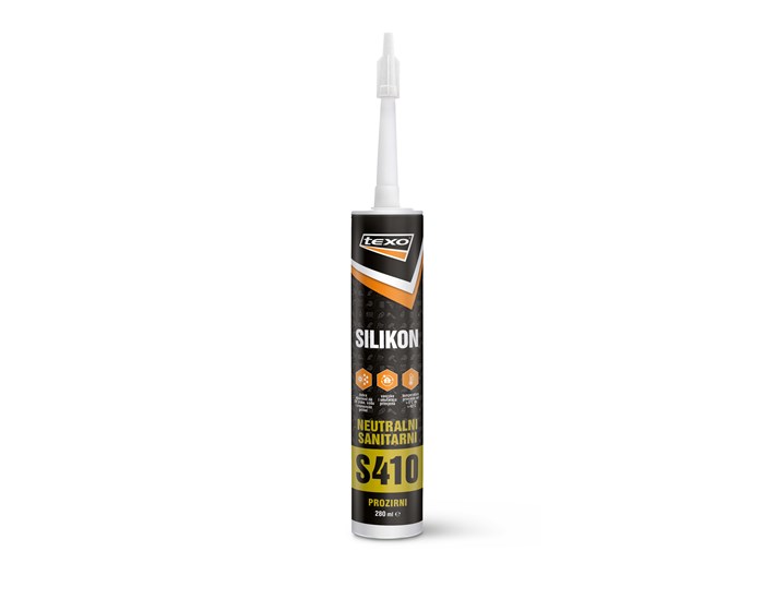 SILIKON NEUTRALNI TRANSPARENT 280ml TEXO