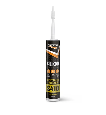 SILIKON NEUTRALNI TRANSPARENT 280ml TEXO