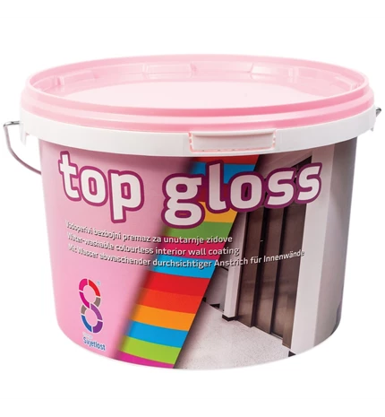 PREMAZ ZA UNUT. ZIDOVE BEZBOJNI TOP GLOSS 5/1
