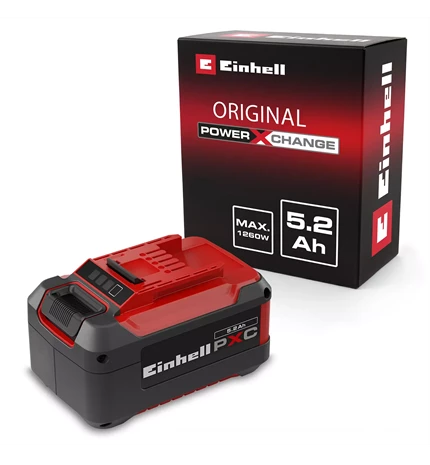 BATERIJA 18V 5,2 Ah P-X-C Plus, EINHELL