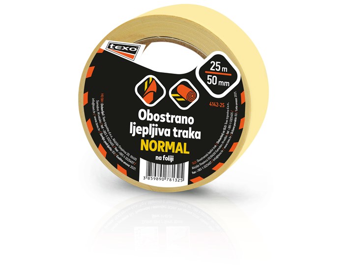 TRAKA OBOSTRANO LJEPLJIVA FOLIJA 50mmx25m