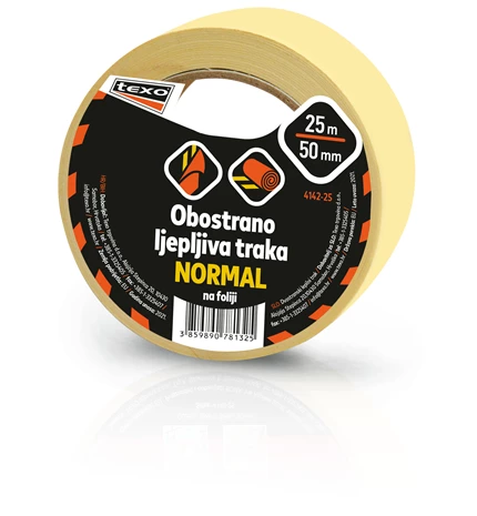 TRAKA OBOSTRANO LJEPLJIVA FOLIJA 50mmx25m