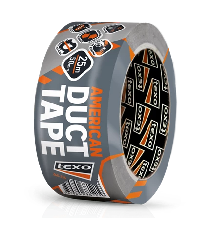 TRAKA AMERICAN DUCT 50mmx25m SREBRNA