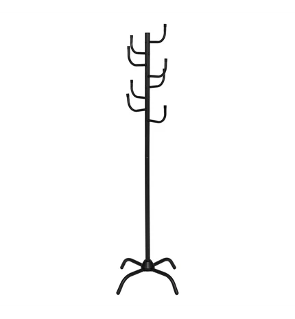VJEŠALICA SAMOSTOJEĆA 7 KUKICA 53x47x171cm METAL SIVA