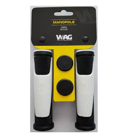 RUČICA VOLANA-GRIP, MTB"WAG", CRNO/BIJELA