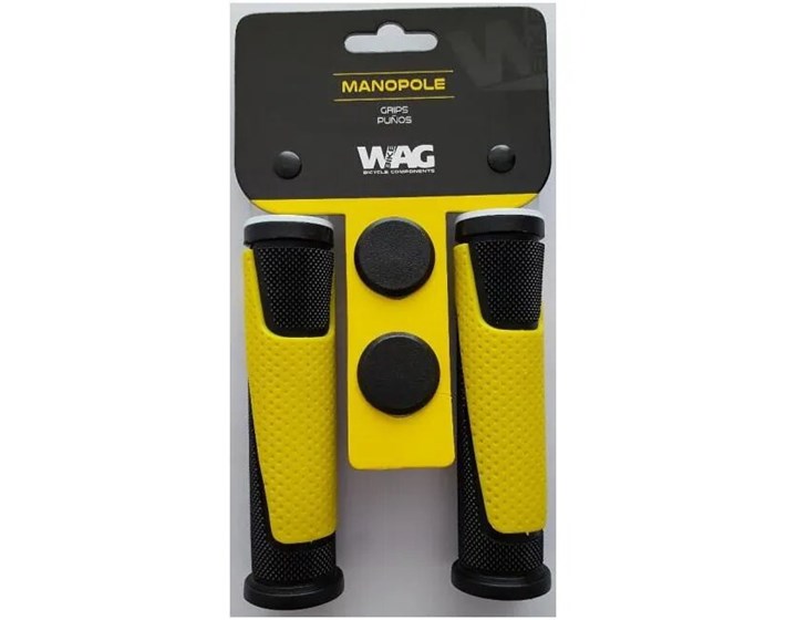 RUČICA VOLANA-GRIP, MTB"WAG", CRNO/ŽUTA