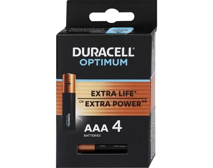 BATERIJA OPTIMUM AAA K4 DURACELL