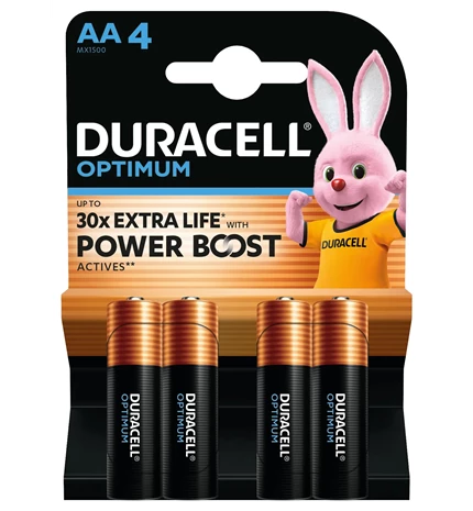 BATERIJA OPTIMUM AA K4 DURACELL