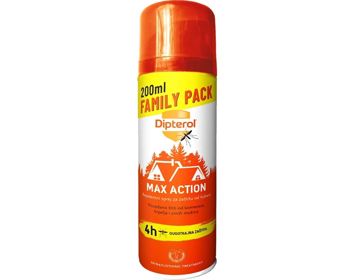 DIPTEROL MAX ACTION REP SPREJ XXL 200ml