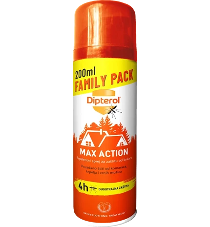 DIPTEROL MAX ACTION REP SPREJ XXL 200ml