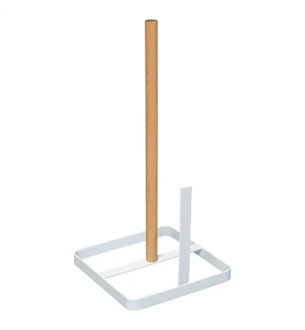 DRŽAČ KUHINJSKIH RUČNIKA MODERN 15X15X30CM METAL BIJELA