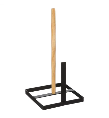 DRŽAČ KUHINJSKIH RUČNIKA MODERN 15X15X30CM METAL CRNA