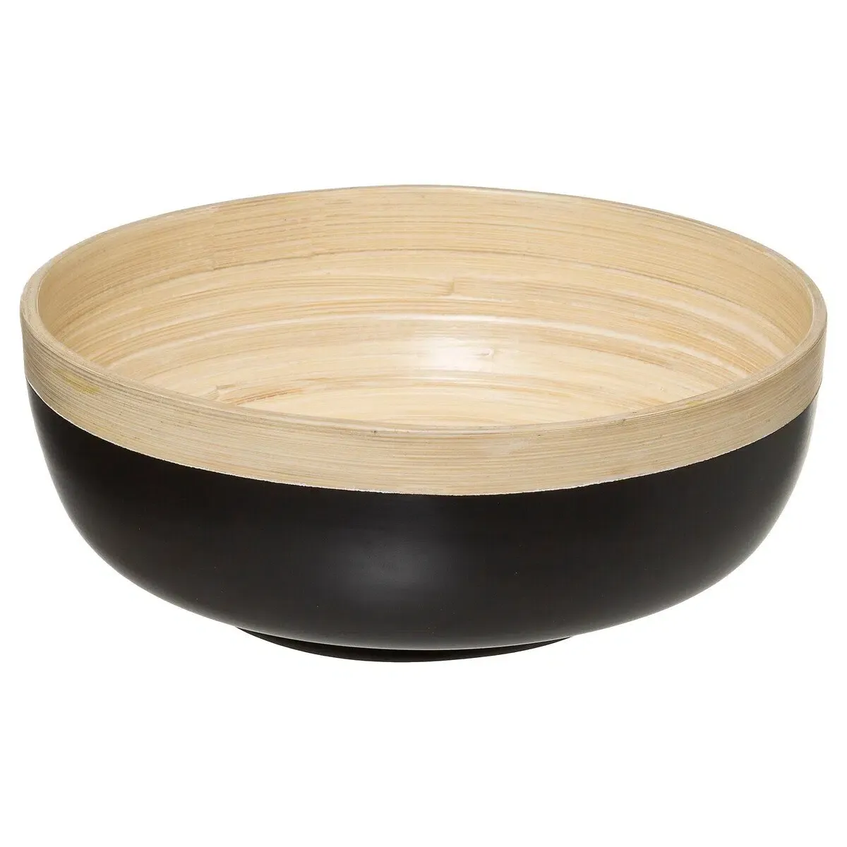 ZDJELA MODERN D.20X7.5CM BAMBUS CRNA
