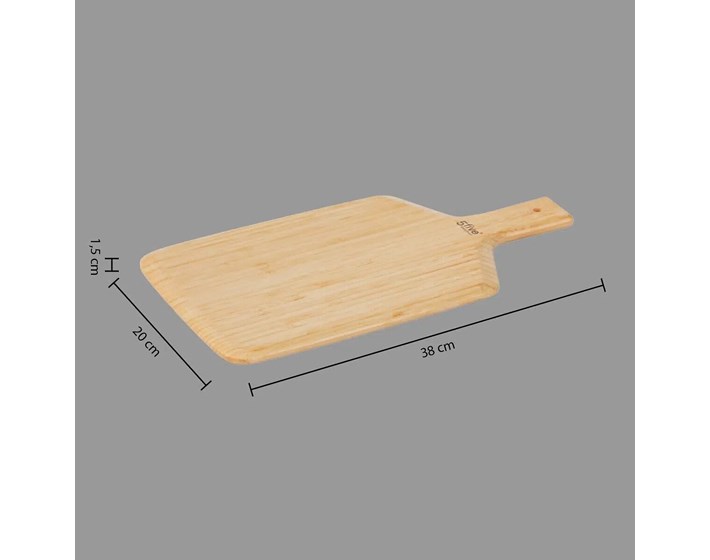 DASKA ZA REZANJE 38X20X1.5CM BAMBUS