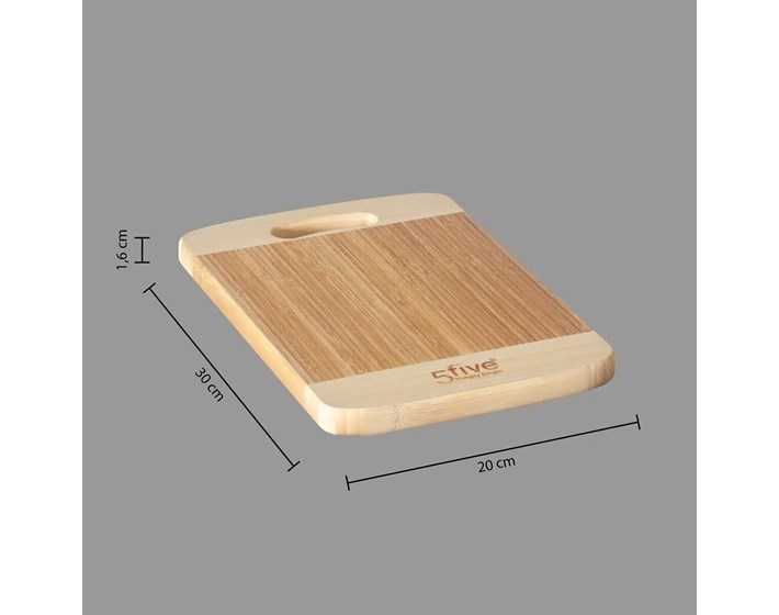 DASKA ZA REZANJE  30X20X1.5CM BAMBUS