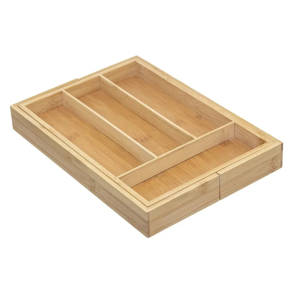 ORGANIZATOR ZA PRIBOR ZA JELO 39X35.5X4.5CM BAMBUS