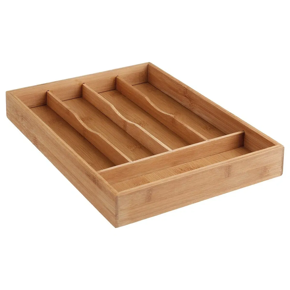ORGANIZATOR ZA PRIBOR ZA JELO 34X25X4.3CM BAMBUS BAMBUS