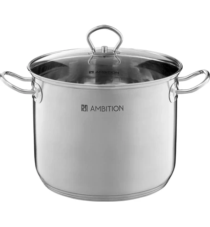 LONAC SA STAKLENIM POKLOPCEM 34CM/22,3L - ACERO