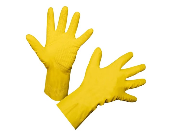RUKAVICE GUMENE PROTEX VEL. S LATEX ŽUTE