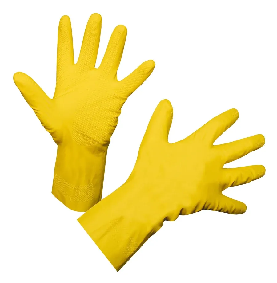 RUKAVICE GUMENE PROTEX VEL. S LATEX ŽUTE
