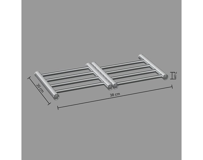 PODMETAČ PRODUŽIVI 38x20x2 cm INOX