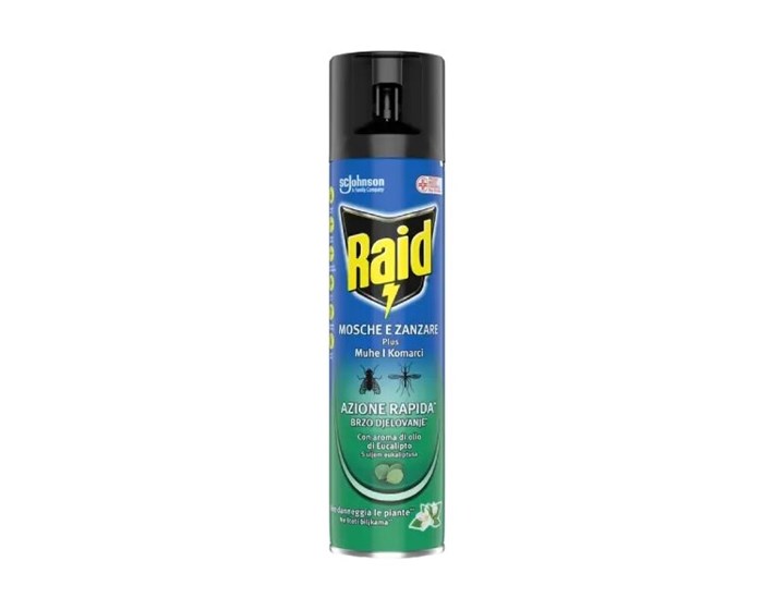 SPREJ ZA MUHE I KOMARCE RAID EUKALIPTUS 400 ml