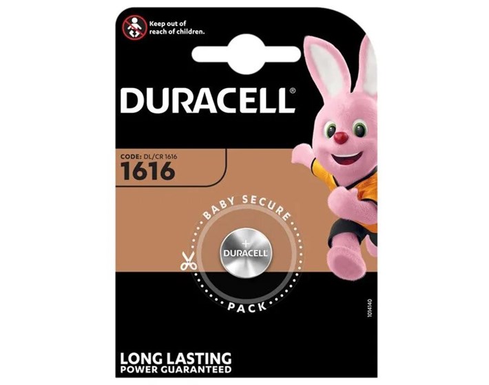 BATERIJA 1616 1/1 DURACELL