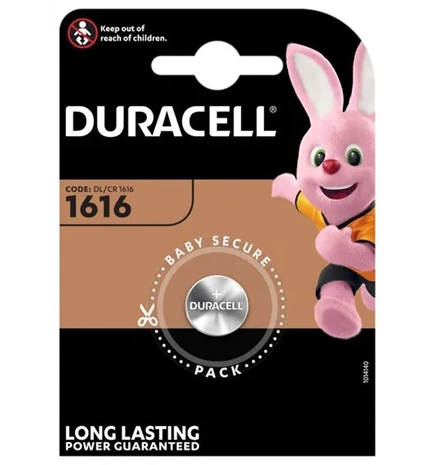 BATERIJA 1616 1/1 DURACELL