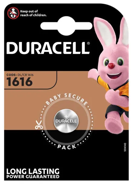BATERIJA 1616 1/1 DURACELL