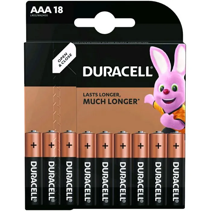 BATERIJA BASIC AAA 18/1 DURACELL