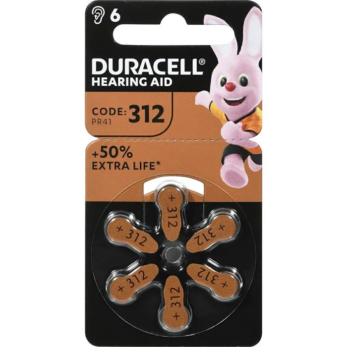 BATERIJA DA312 6/1 DURACELL