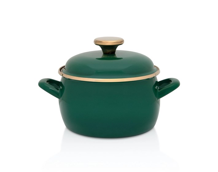 POSUDA DUBOKA PRINC GREEN GOLD 16 cm / 2,20 L
