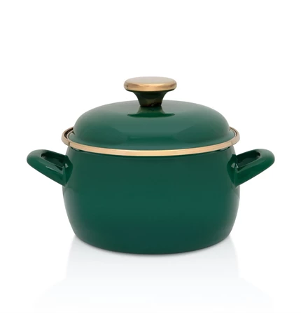 POSUDA DUBOKA PRINC GREEN GOLD 16 cm / 2,20 L