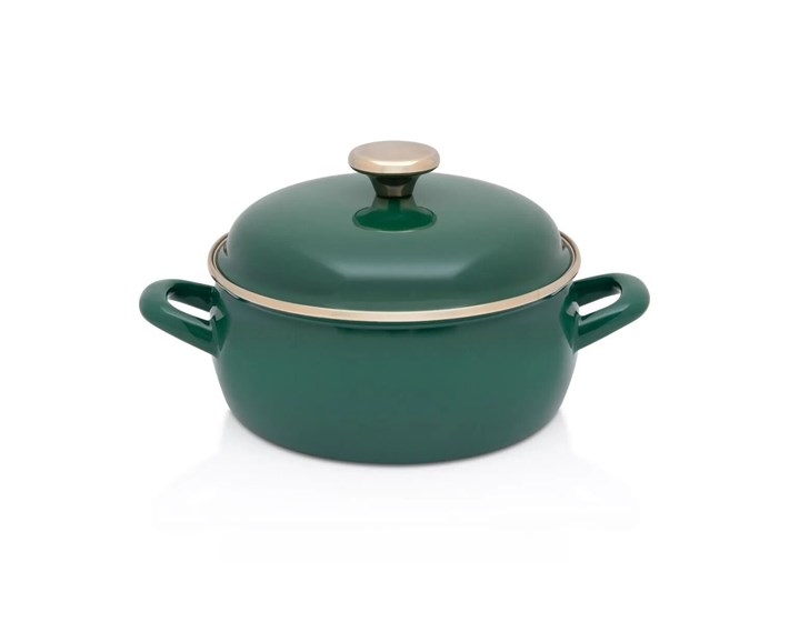 POSUDA PLITKA PRINC GREEN GOLD 20 cm / 2,9 L
