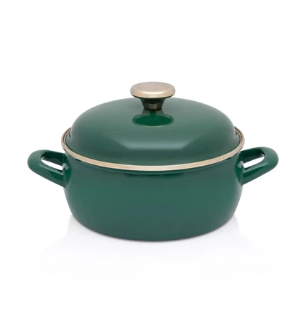 POSUDA PLITKA PRINC GREEN GOLD 16 cm / 1,50 L